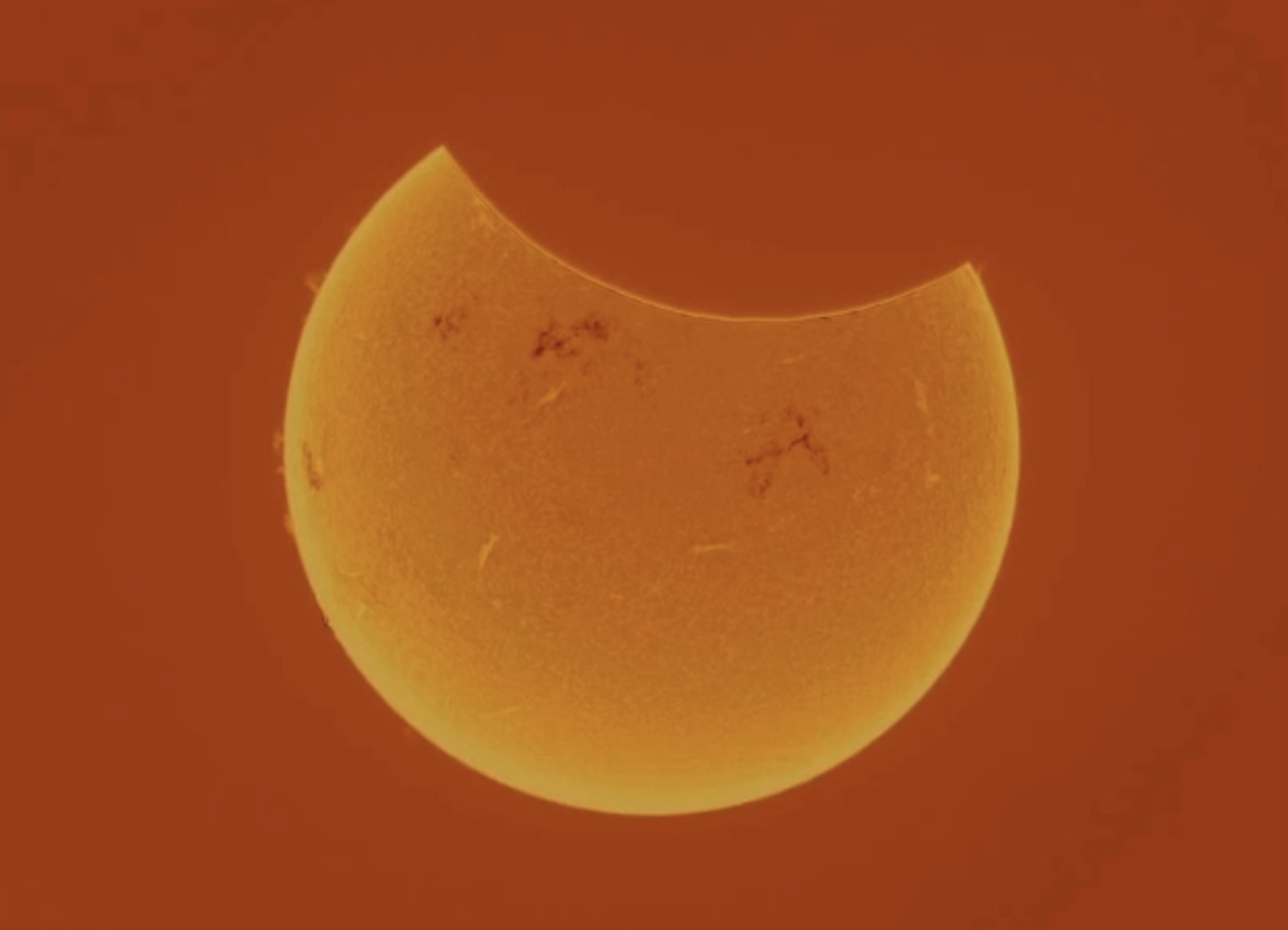 Partielle Sonnenfinsternis am 29.3.