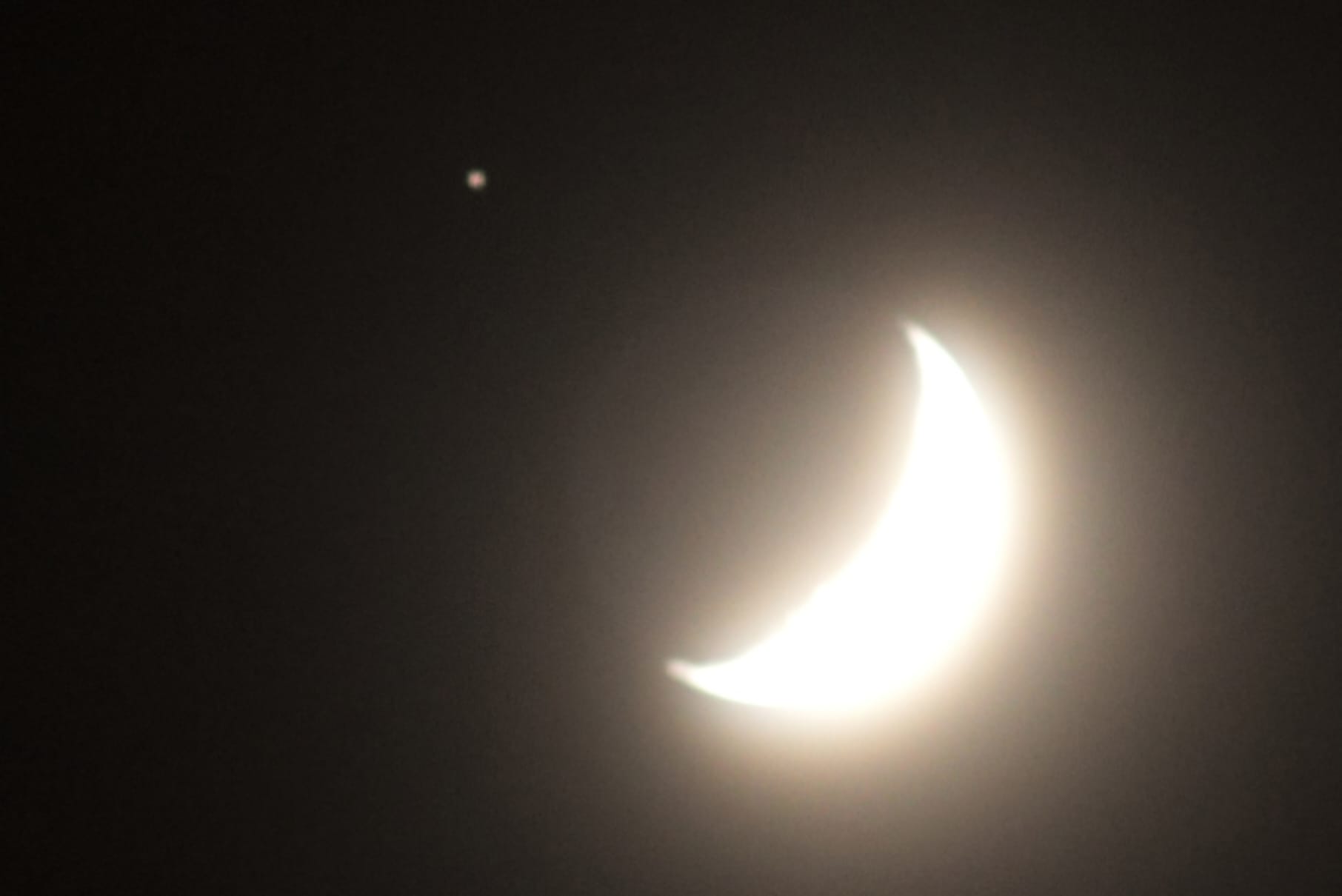 Saturnbedeckung am 4.1.2025